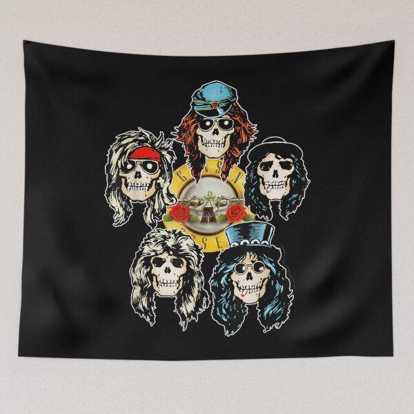 Item preview, Guns Official Skull Heads Band designed and sold by BlanchardUS.
