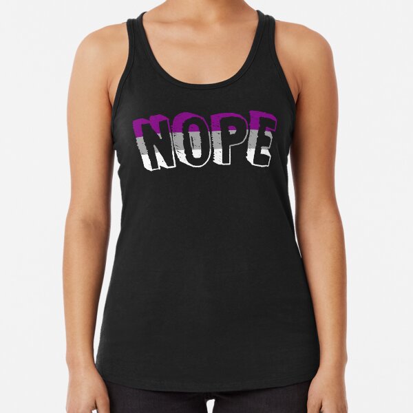 Nope Racerback Tank Top