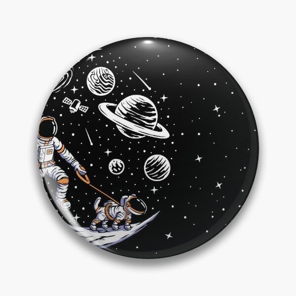 Item preview, Astronaut with His Dog on the Moon designed and sold by inprintid.