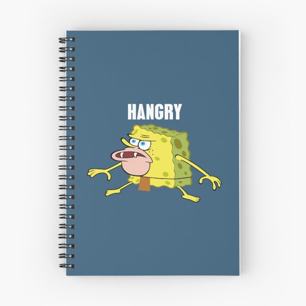 Item preview, Hangry Caveman Spongebob Meme Pullover  designed and sold by DoYoonR.