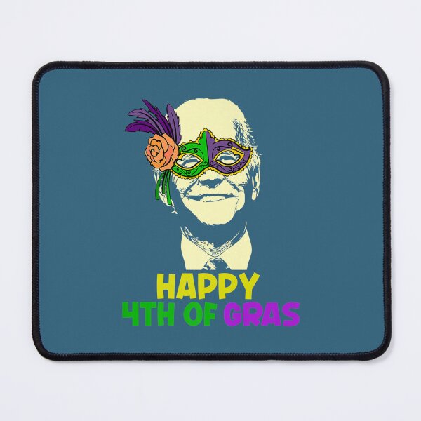Item preview, Happy Mardi Gras Joe Biden Funny Sarcastic 4th Of July Meme Premium  designed and sold by DoYoonR.