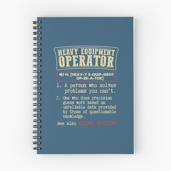 Item preview, Heavy Equipment Operator Definition  designed and sold by DoYoonR.