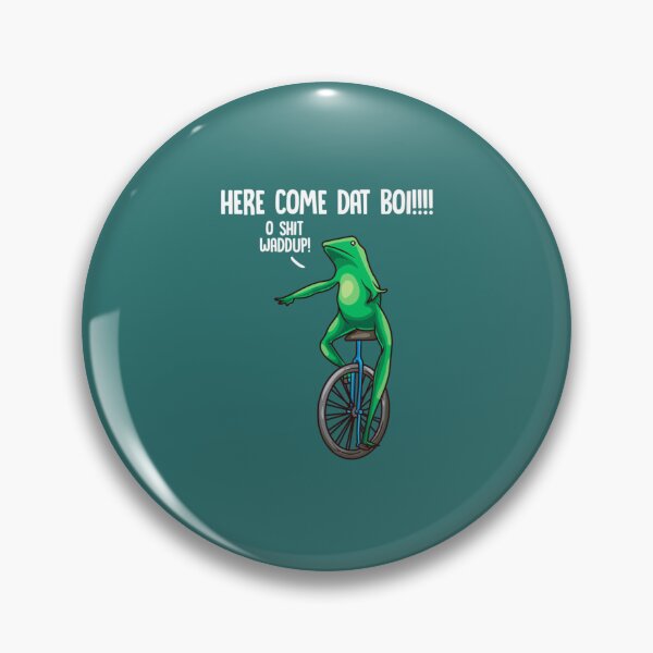 Item preview, Here Come Dat Boi O Shit Waddup Dank Meme Pullover  designed and sold by DoYoonR.