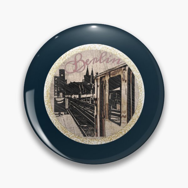 Item preview, BERLIN - Fotodesign - Oberbaumbrücke - S-Bahn  - Shabby- Silouhette   designed and sold by SnapyLands.