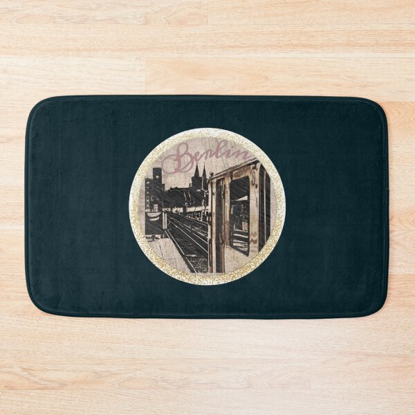 Item preview, BERLIN - Fotodesign - Oberbaumbrücke - S-Bahn  - Shabby- Silouhette   designed and sold by SnapyLands.