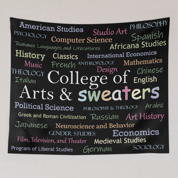 Item preview, College of arts and letters (sweaters) designed and sold by hollys4.