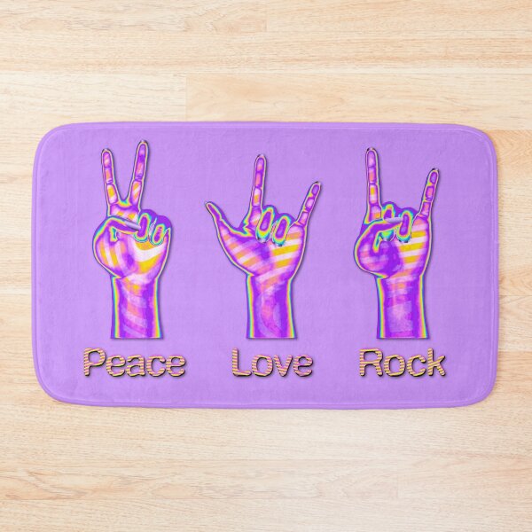 Item preview, Peace, Love, Rock designed and sold by dinaaaaaah.