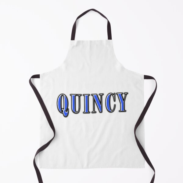 Item preview, Quincy Lettering - Blue, Black, and White Colors designed and sold by SouthShorePics.