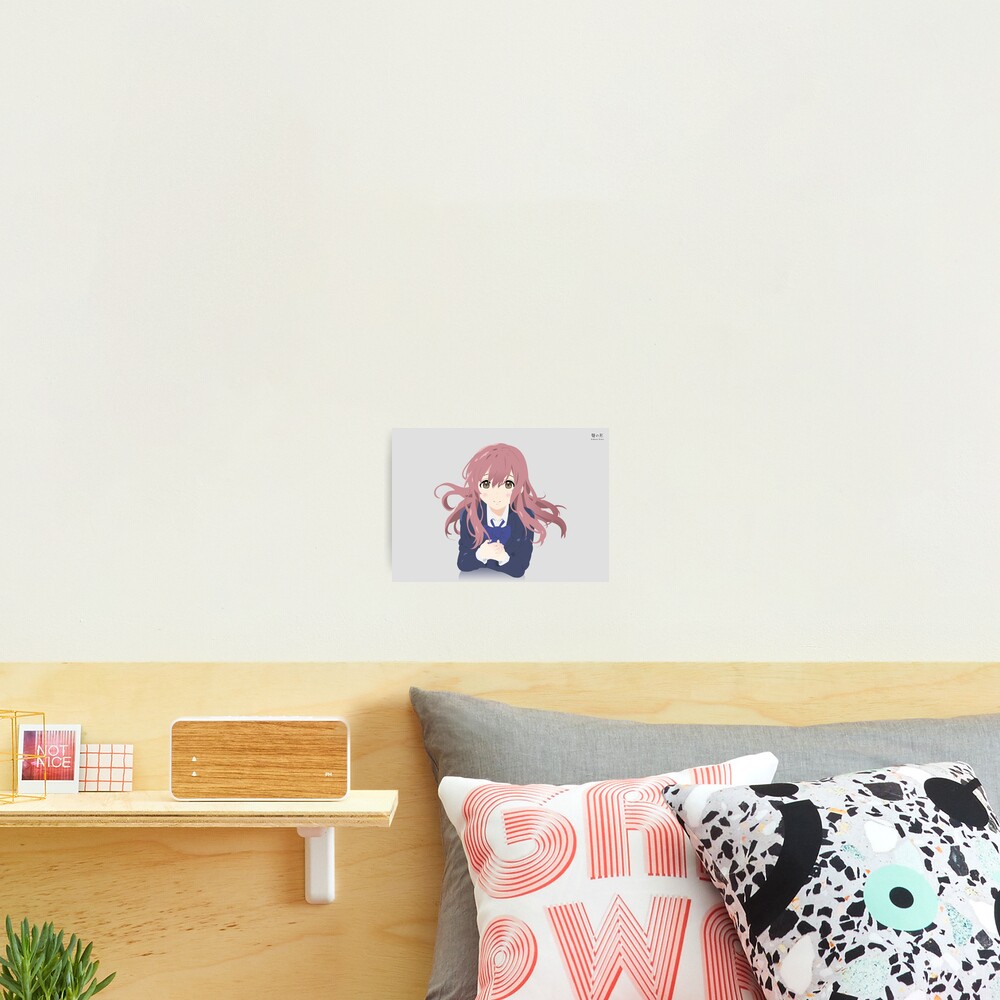 "A Silent Voice - Nishimiya Shouko" Photographic Print by artsyaxion