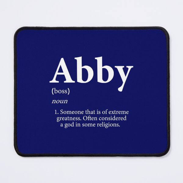 Item preview, Abby Definition - Cute Personalized Name Gift For Abby Premium T-Shirt designed and sold by DuySilip.