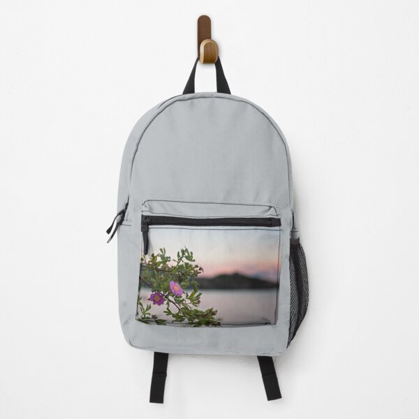 Item preview, Wild Roses at Summer Sunset on Okanagan Lake designed and sold by Amy Mitchell.