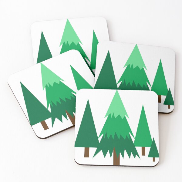 Item preview, Pine trees on the hill designed and sold by FrancesPoff.