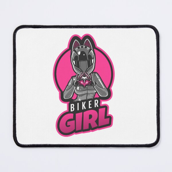 Item preview, Biker Girl Motorcycle Shirt designed and sold by SK-Apparel.