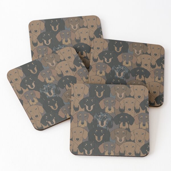 Item preview, So Many Dachshunds! designed and sold by Spinyflowerart.