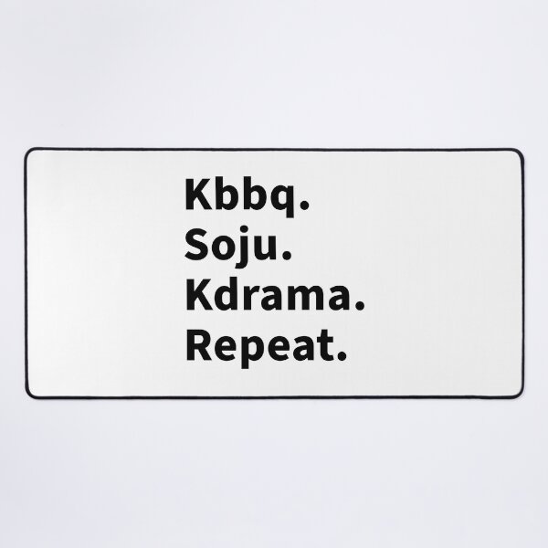 Item preview, Kbbq Soju Kdrama Repeat designed and sold by nohstyle.