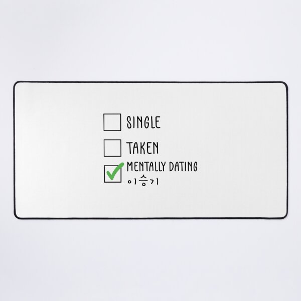 Item preview, Lee Seung-gi - Single, Taken, Mentally dating 이승기 designed and sold by nohstyle.