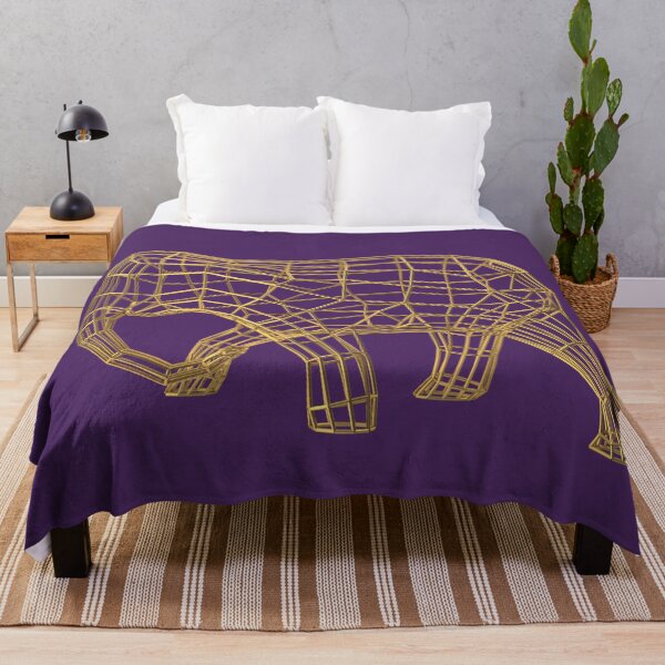 Item preview, Gold Line Art Elephant designed and sold by Ruby Jackson.
