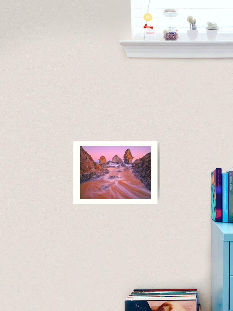 Thumbnail 1 of 3, Art Print, Camel Rock Twilight, Bermagui, New South Wales, Australia designed and sold by Chockstone.