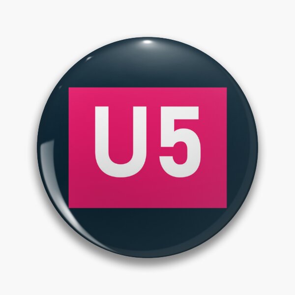 Item preview, Berliner U-Bahn Liniensymbole U5   designed and sold by SnapyLands.