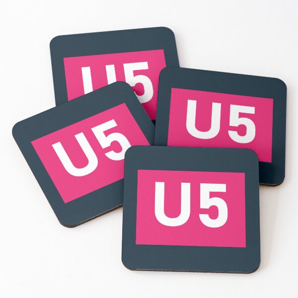Item preview, Berliner U-Bahn Liniensymbole U5   designed and sold by SnapyLands.