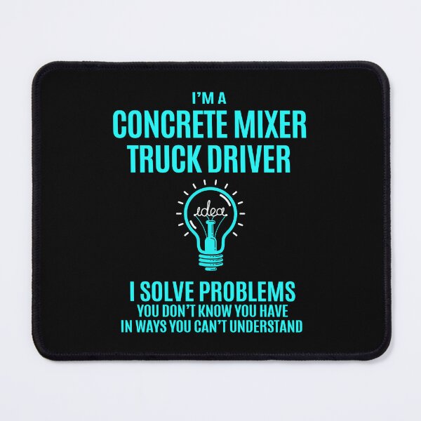 Item preview, Concrete Mixer Truck Driver T Shirt - I Solve Problems Gift Item Tee designed and sold by watkinsmat.