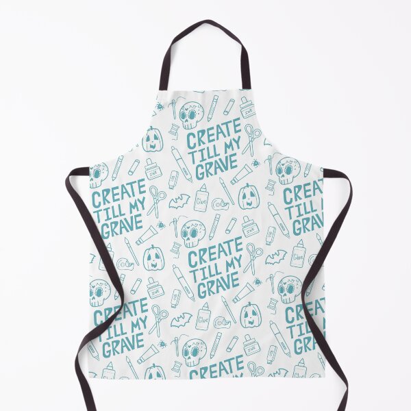 Item preview, CREATE TILL MY GRAVE SIMPLE TEAL BLUE designed and sold by Ruby Mendiola.