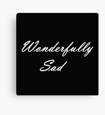 Sad Canvas Print