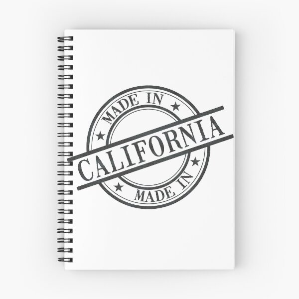 Item preview, Made In California Stamp Style Logo Symbol Black designed and sold by surgedesigns.
