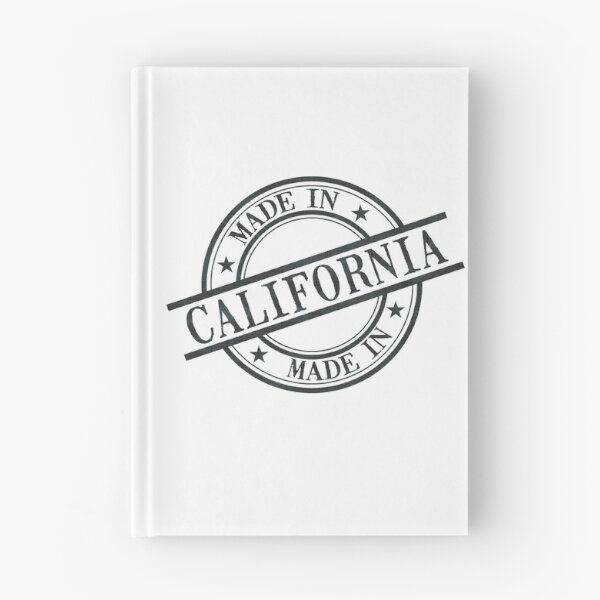 Item preview, Made In California Stamp Style Logo Symbol Black designed and sold by surgedesigns.
