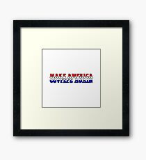 Make America Covfefe Again Framed Print