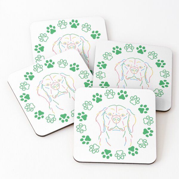 Item preview, Dog Waving  designed and sold by Tishndco.