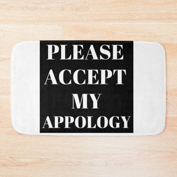 Item preview, non appology designed and sold by ArtistLibrary.