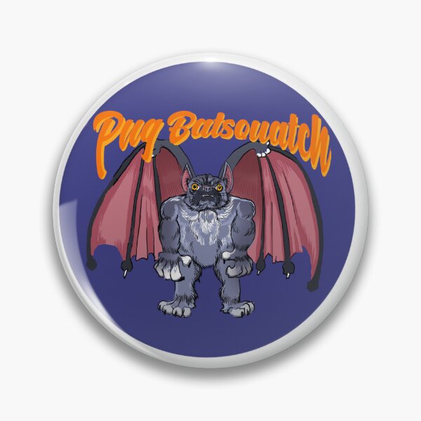 Item preview, Pug-Batsquatch! designed and sold by MalexanderArts.