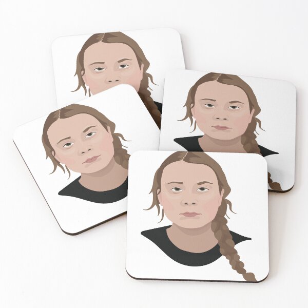 Item preview, Greta Thunberg designed and sold by MineEyes.