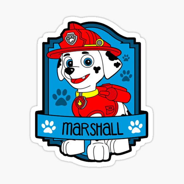 Happy Rubble - Paw Patrol Logo (2022)  Sticker for Sale by ZoMagical