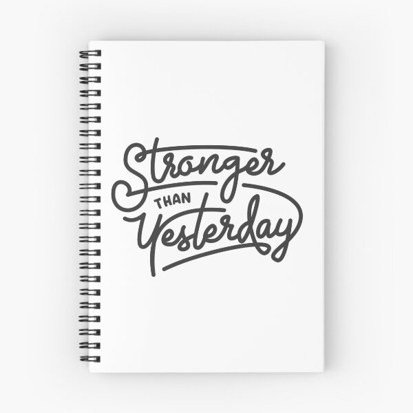 Item preview, Stronger Than Yesterday designed and sold by inprintid.