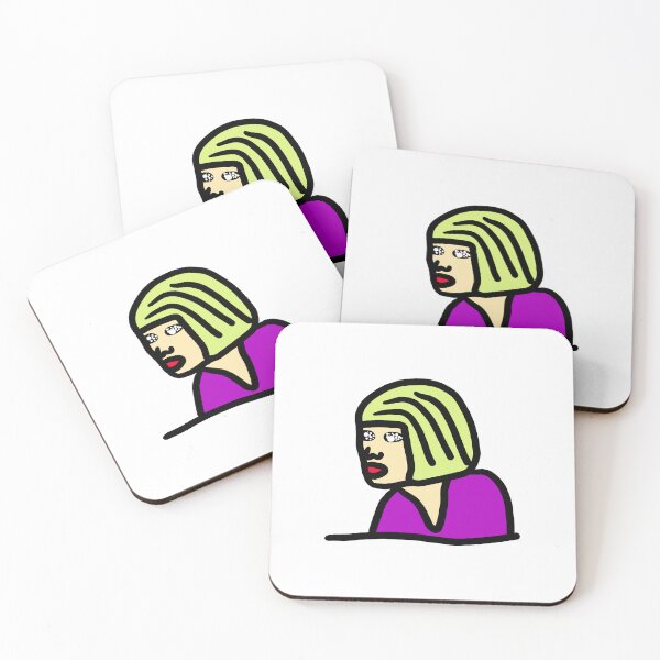 Item preview, a women have their own facial expressions and thoughts designed and sold by crazyhome.
