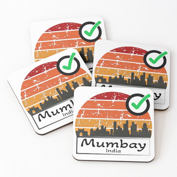 Item preview, India Mumbai Skyline vintage designed and sold by WhereIsTravis.