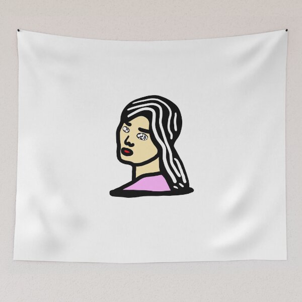 Item preview, a women have their own facial expressions and thoughts designed and sold by crazyhome.