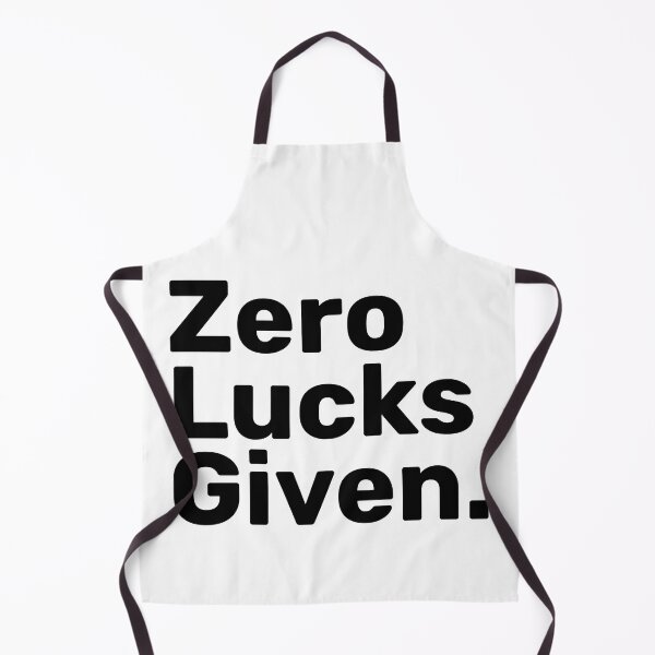 Item preview, Zero Lucks Given. | Irish puns designed and sold by BopleDesigns.