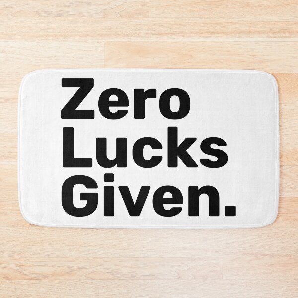 Item preview, Zero Lucks Given. | Irish puns designed and sold by BopleDesigns.