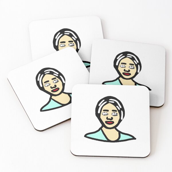 Item preview, a woman have their own facial expressions and thoughts designed and sold by crazyhome.