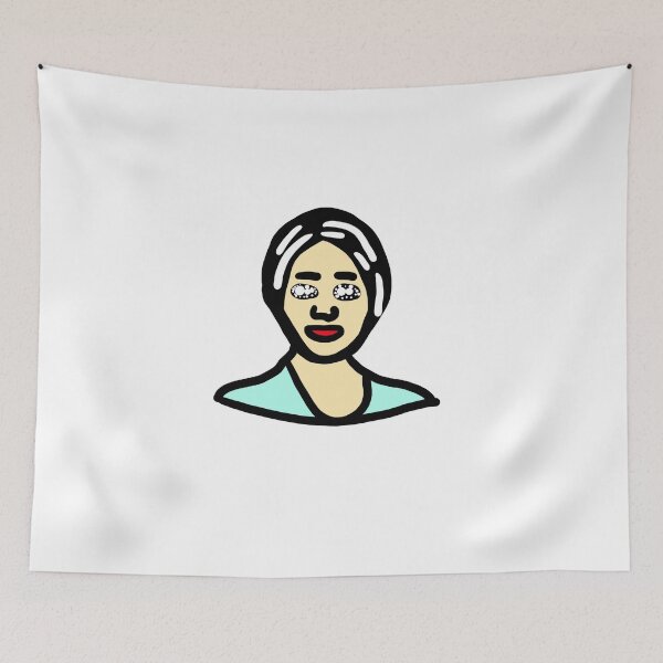 Item preview, a woman have their own facial expressions and thoughts designed and sold by crazyhome.
