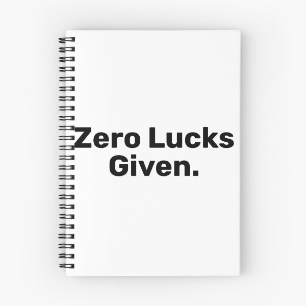 Item preview, Zero Lucks Given | Irish puns designed and sold by BopleDesigns.