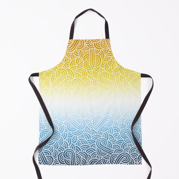Item preview, Ombré aroace colours and white swirls doodles designed and sold by savousepate.