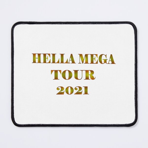 Item preview, hella mega tour 2021 t shirt-design designed and sold by Pelotonshop15.
