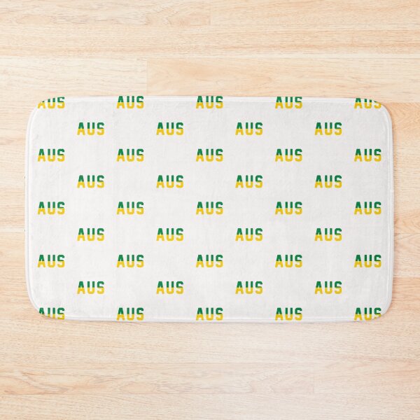 Item preview, AUS (Australia) Green / Gold / White Background designed and sold by PEK1787.