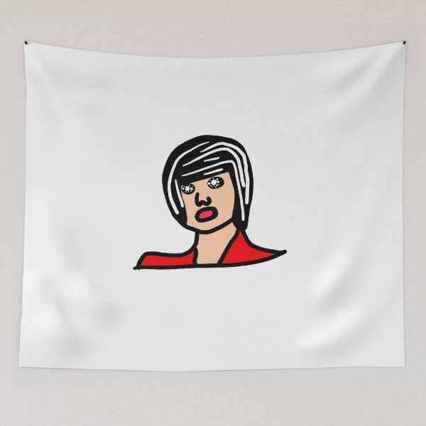 Item preview, a woman have their own facial expressions and thoughts designed and sold by crazyhome.
