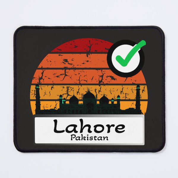 Item preview, Pakistan lahore Skyline vintage designed and sold by WhereIsTravis.