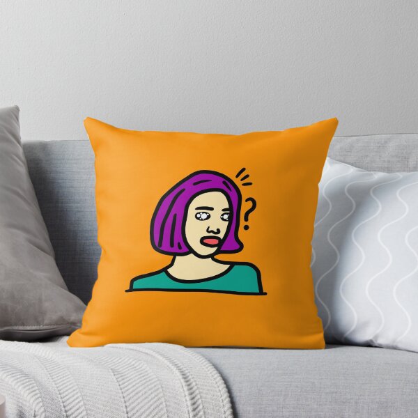 Item preview, a woman have their own facial expressions and thoughts designed and sold by crazyhome.